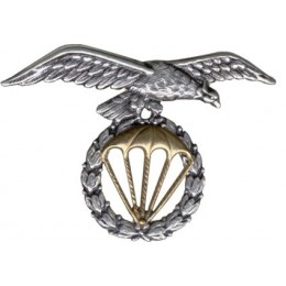 Emblema de boina Brigada Paracaidista PLata