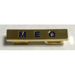 Barra para distintivo de especialidad " MEQ "