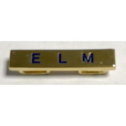 Barra para distintivo de especialidad " ELM "