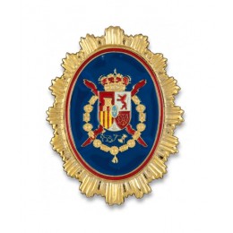 Chapa cartera Guardia Real Española Azul