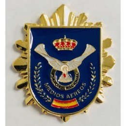 Distintivo de Permanencia a la Especialidad de Medios Aéreos de la Policía Nacional 