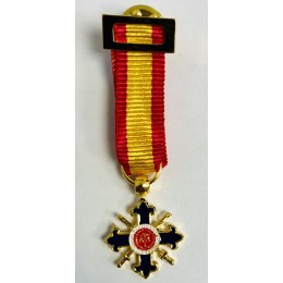 Medalla miniatura al Mérito Ciberdefensa 