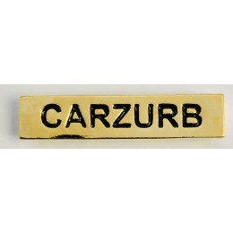 Barra para Distintivo Curso Básico de Emergencias CARZURB
