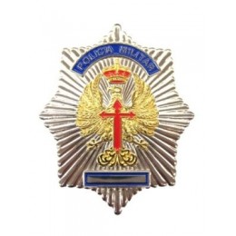 Placa Metal de pecho Policía Militar 