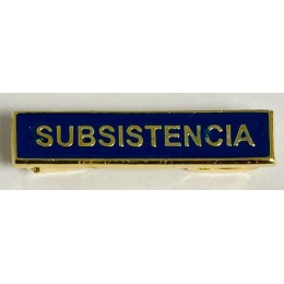 Barra Especialidad Curso SUBSISTENCIA