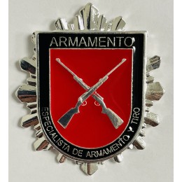  Distintivo Permanencia Especialista Armamento y Tiro Policía Nacional 