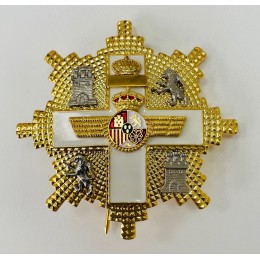 Gran Cruz del Merito Aeronautico distintivo blanco
