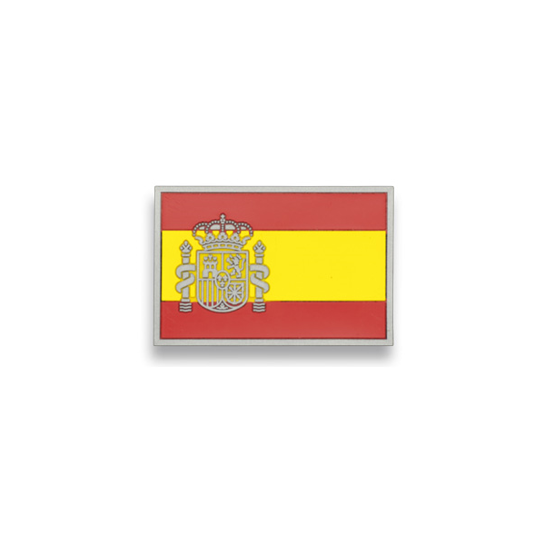 Parche de brazo bandera de España goma 3D