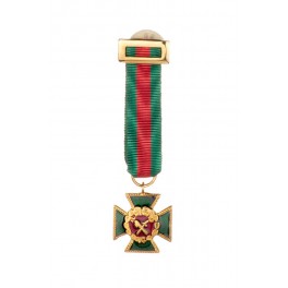 Miniatura Cruz Mérito Guardia Civil distintivo rojo