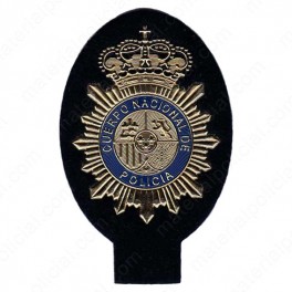Emblema Escudo Policia Nacional Tex-Flex