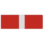 Pasador de condecoración Cruz del Merito Militar distintivo rojo