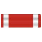 Pasador de condecoración Cruz del Merito Aeronautico distintivo rojo