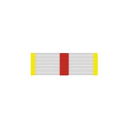 Armazón condecoración Cruz del Merito Militar distintivo amarillo