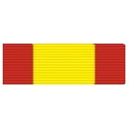 Armazón condecoracion Cruz del Merito Naval distintivo blanco