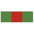 Armazón Condecoración Cruz con distintivo rojo de la Orden del Merito del Cuerpo de la Guardia Civil