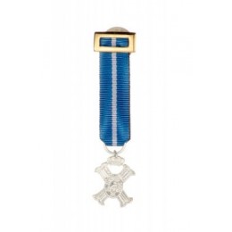 Medalla Miniatura Merito Civil Plata