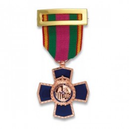 Medalla a la dedicación policial XX años