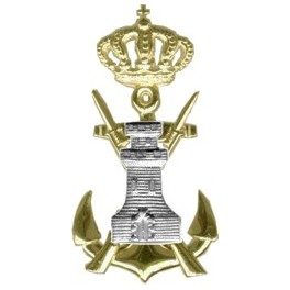 Distintivo para mando Infantería de Marina aptitud Ingeniero