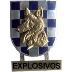 Distintivo Guia de Perros Explosivos