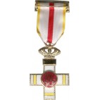 Cruz del Mérito Militar con distintivo amarillo