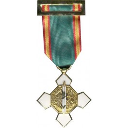 Medalla Merito Policial Distintivo Blanco