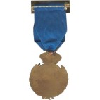 Medalla Merito Protección Civil Dtvo Azul Oro