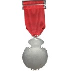 Medalla al Merito de la Protección Civil Dtvo Rojo Plata