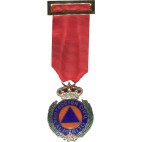 Medalla al Merito de la Protección Civil Dtvo Rojo Oro