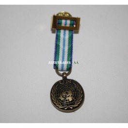 Medalla miniatura Onu (Haití) 