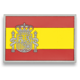 Parche Bandera España mochila : Color / Verde / Árida