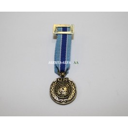 Medalla miniatura Otan Unmik