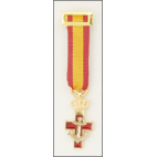 Medalla Miniatura Merito Naval Dtvo Rojo