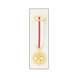 Medalla miniatura Placa Merito Militar Dtvo Blanco