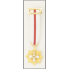 Medalla miniatura Placa Merito Militar Dtvo Blanco
