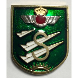 Distintivo del curso de Seguridad Aérea