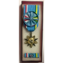 Medalla de la Orden República Centroafricana + Pasador