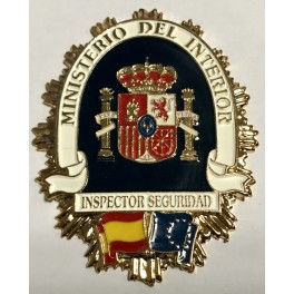 Chapa cartera Inspector de Seguridad