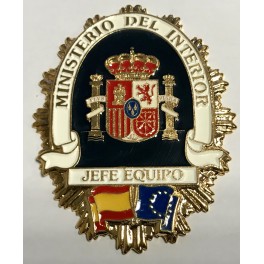 Chapa cartera Jefe de Equipo