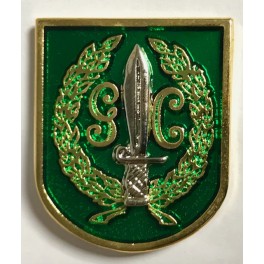 Distintivo antiguo del GAR Verde Guardia Civil