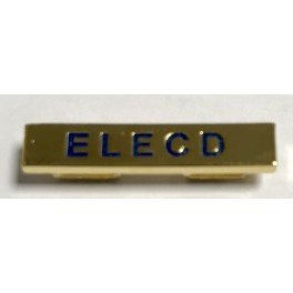 Barra para distintivo de especialidad " ELECD "