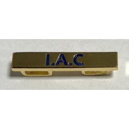 Barra para distintivo de especialidad " I.A.C "