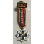 Medalla Placa miniatura a la dedicación Policial XXXV 
