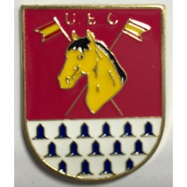 Distintivo metálico Escuadrón Caballería del Cuerpo Nacional de Policía