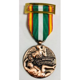 Medalla Orden del Mérito Policial Bronce