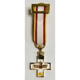 Medalla Miniatura Merito Aeronáutico Amarillo