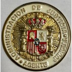 Placa de Administración de Justicia - Agente