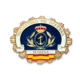Chapa cartera de la Marina Española