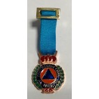 Medalla miniatura Protección Civil Bronce