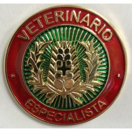 Distintivo Veterinario Especialista