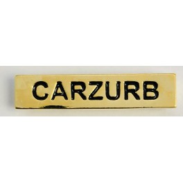 Barra para Distintivo Curso Básico de Emergencias CARZURB
